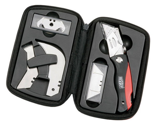BESSEY-Klingen-Klappmesser DBKPH-Set in Nylontasche