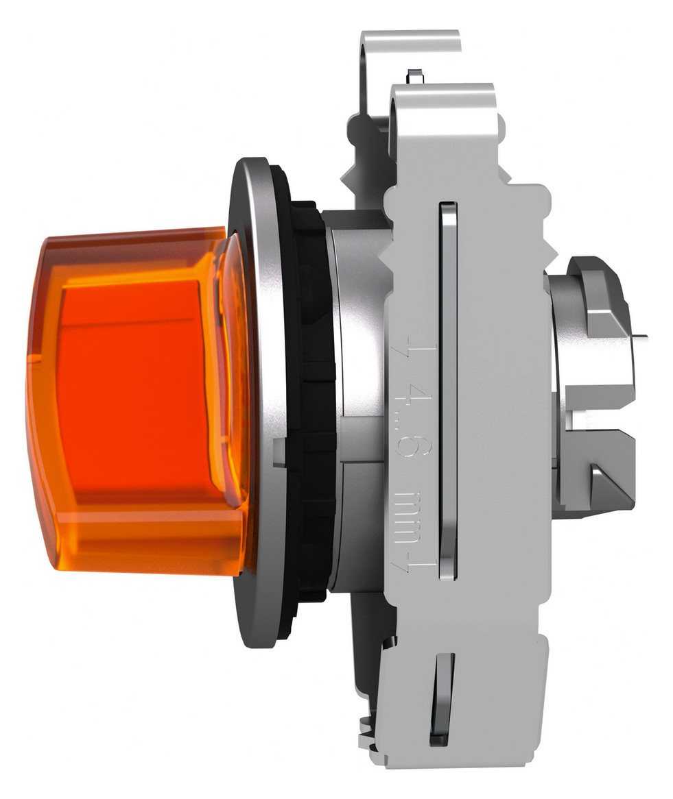 Knebelschalter 2stuf bel.b or rnd Ø30,5mm Geeignet für Beleuchtung Tastend
