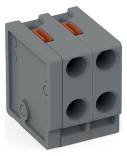 252-302 2-Leiter-Buchsenklemme Drücker - UNI ELEKTRO Online-Shop