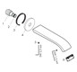 hansgrohe Wanneneinlauf Vivenis Wandmontage, Ausladung 202mm, mattweiß