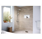 hansgrohe Duschrinne RainDrain Compact 600 mm, Komplettset, befliesbar, für flache Installation, chrom