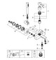 GROHE Wannen-Einhebelmischer Lineare 1/2", mit Brausegarnitur, Wandmontage, chrom