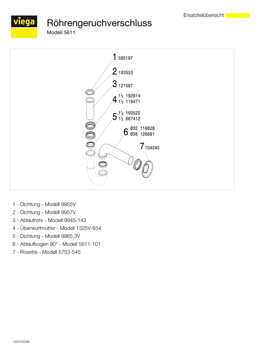 Test VIEGA MODELL 5611,CHROM