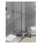 EMCO Aufputz-Lichtspiegelschrank pure LED 1200 x 728 mm, Aluminium, 3 Türen