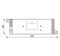 Dimmaktor KNX 100-480W Einb 5Ausg Vor Ort-/Handbedienung