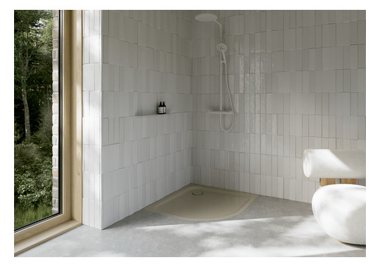 Duschwanne BetteCorner 8119 75x90x3,5cm, beige