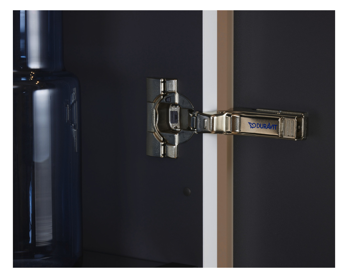 Duravit Halbhochschrank L-Cube 70x24,3x80cm, 2 Türen, eiche natur