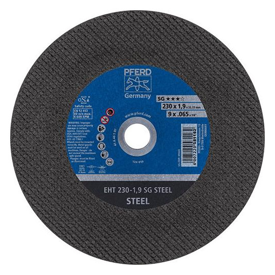 PFERD-Trennscheiben für Stahl SG STEEL - 230x1,9mm,...