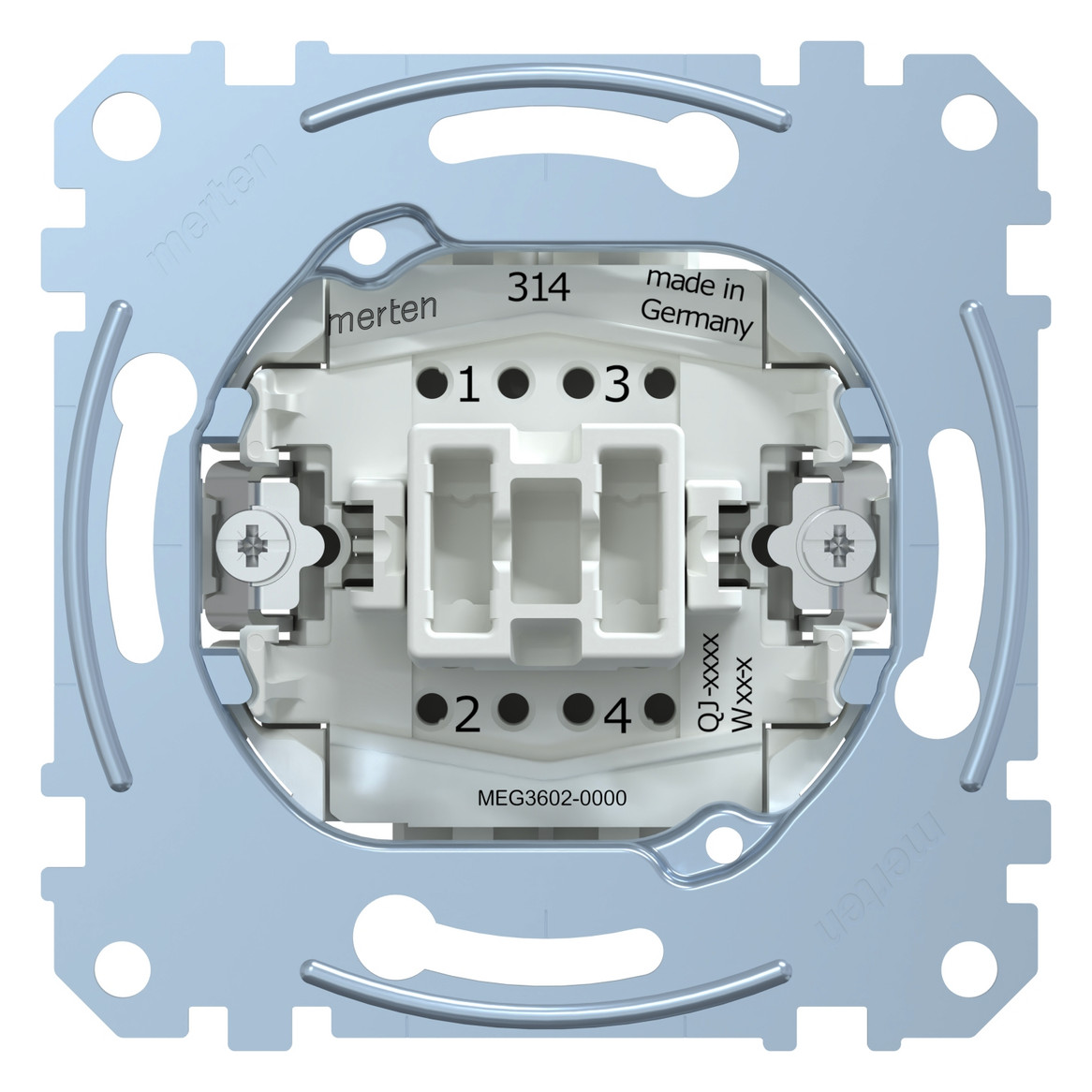 Kontroll-Wippschalter QuickFlex UP IP20 2p 1f 16AX