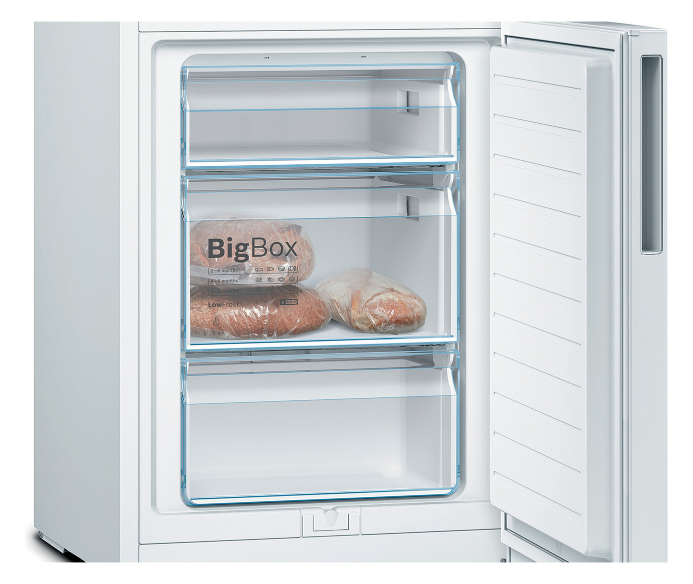 Kühl-/Gefrierkombi Stand Serie 4 E ws 193/94l 228kwh 1760x600x650mm