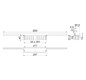 Dallmer Duschrinne CeraWall Individual 800 mm, Edelstahl