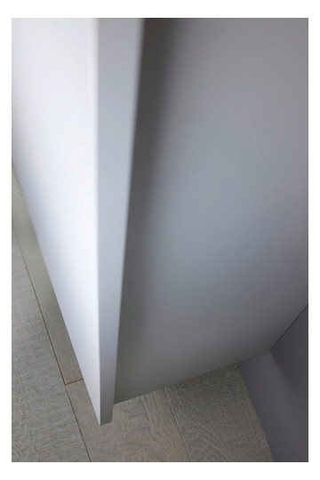 Duravit Hochschrank DuraStyle 40x24x140cm, Tür links, Eiche schwarz