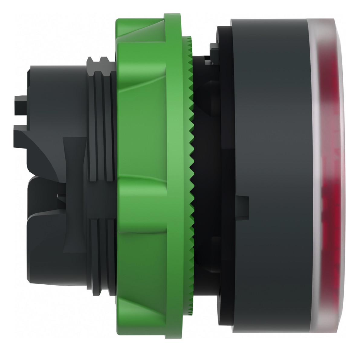 Drucktaster Front 1f rt bel.b Ø22mm rnd IP66 Geeignet für Beleuchtung Tastend