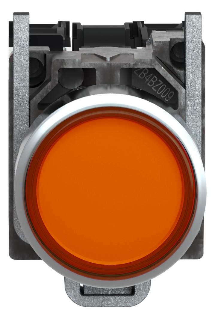 Drucktaster 1f or rnd Ø22,5mm 1S 1Ö IP66 fl Geeignet für Beleuchtung Tastend