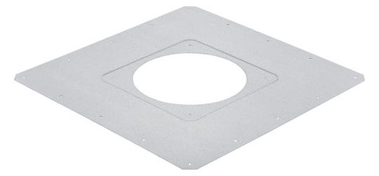 Geberit Befestigungsblech Pluvia feuerverzinkt, für Dachabdichtungsfolie