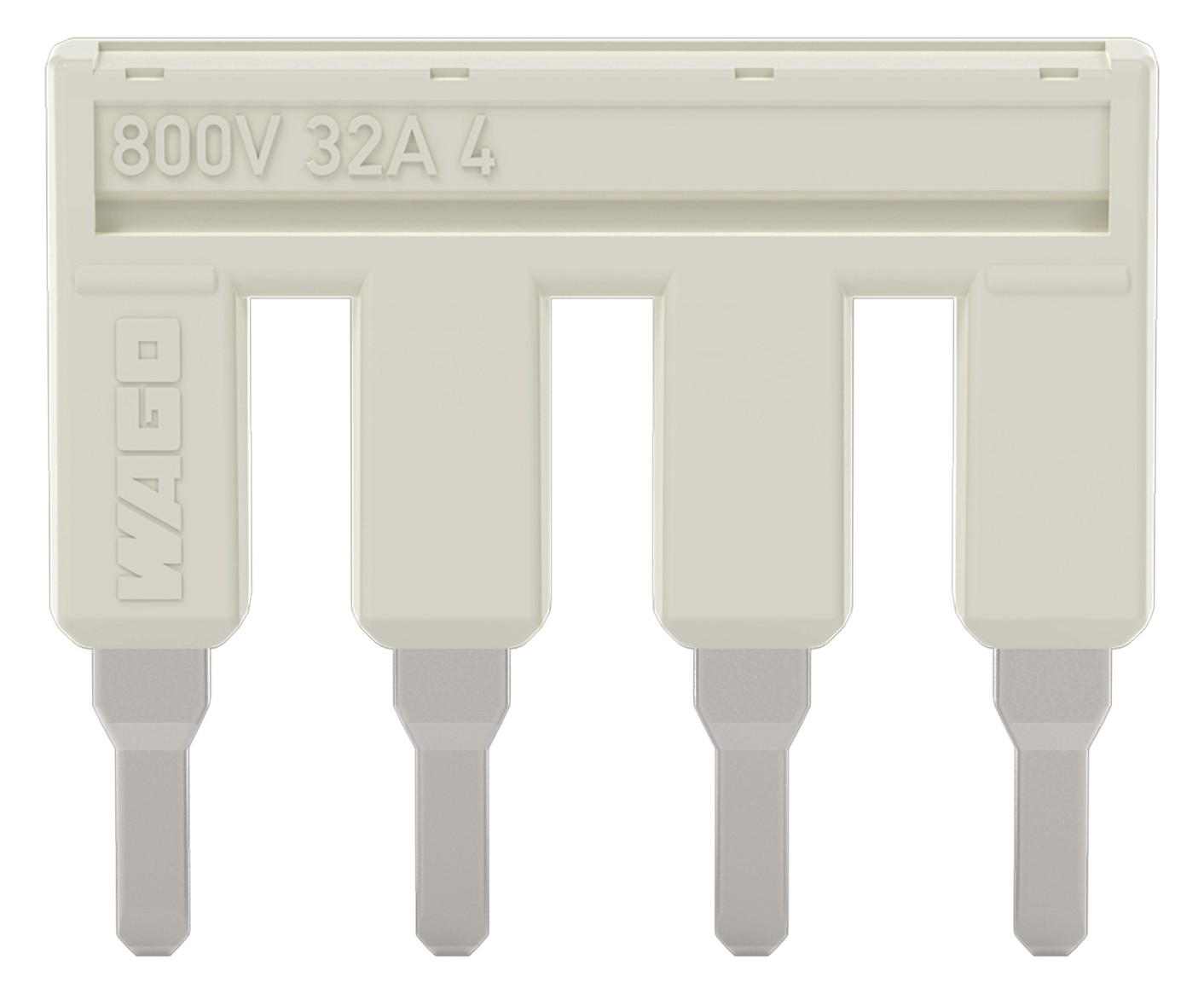 Querverbinder 4p Serie 2004 steckb isol 32A m.Berührungss