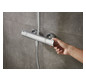 hansgrohe Showerpipe Crometta E mit Thermostat, 1jet, chrom