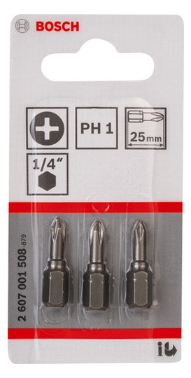 Bit Pm 1 1mm L=25mm 6,4mm(1/4) 1/4Zoll