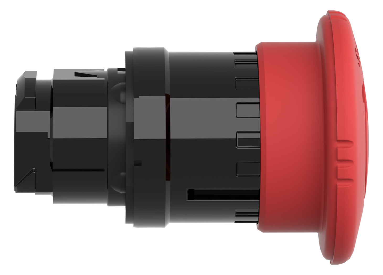 Frontelement für Not-Aus Ø22,5mm rt rnd IP66 hoch Schaltfunktion verrastend Dreh