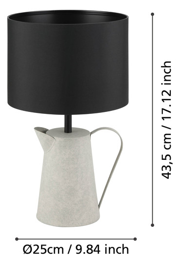 EGLO Tischleuchte/1 E27            43642 