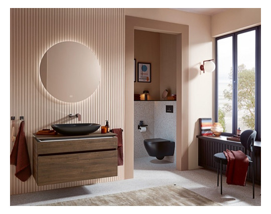 V&B WC-Sitz Subway 3.0 Schaniere aus Edelstahl, mit QuickRelease und Softclosing, ebony C-plus