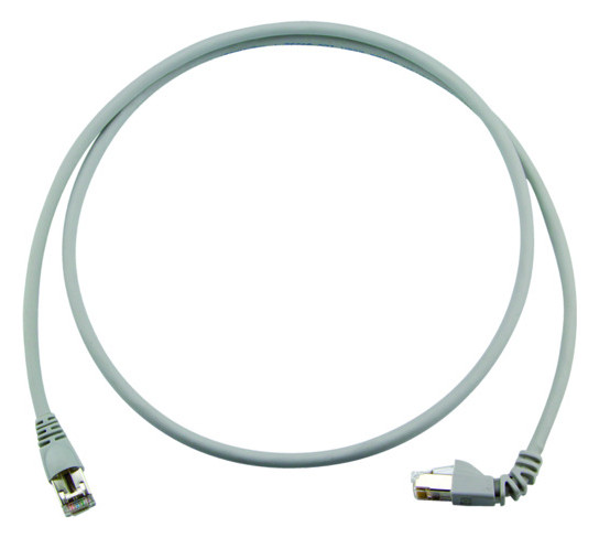 Patchkabel Cat6A 0,5m gr S/FTP RJ45 AWG27