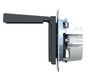 Steckdose 1f anth mt System M UP Klappd IP20