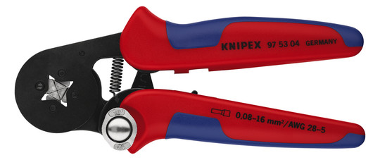 Knipex Crimpzange 180mm selbsteinstellend für Aderendhülse - Detail 1