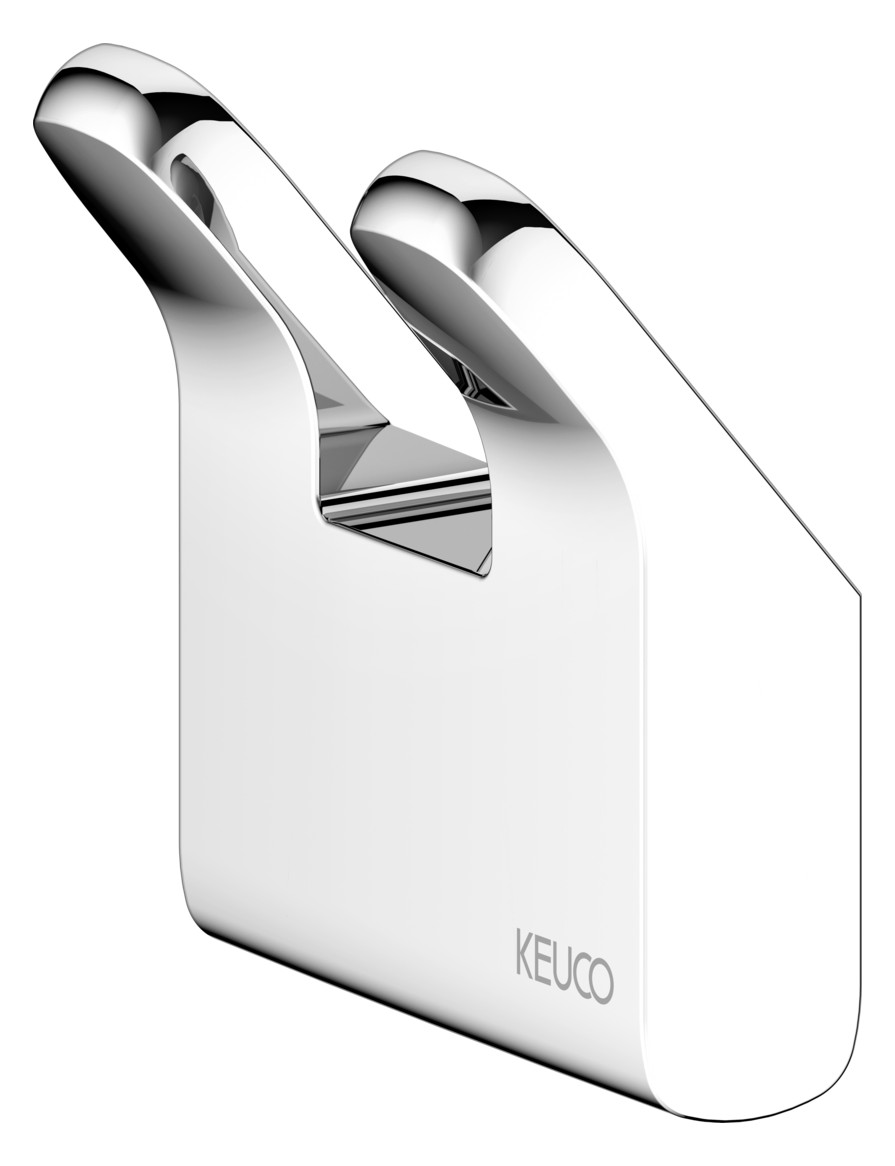 KEUCO Handtuchhaken Collection Moll doppelt, verchromt