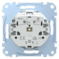 Steckdose 1f akws glz System M UP m.BS IP20 aktivweiß