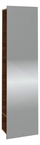 V&B Spiegelregal Subway 3.0 45x170x30cm, mit Regal rechts, kansas oak