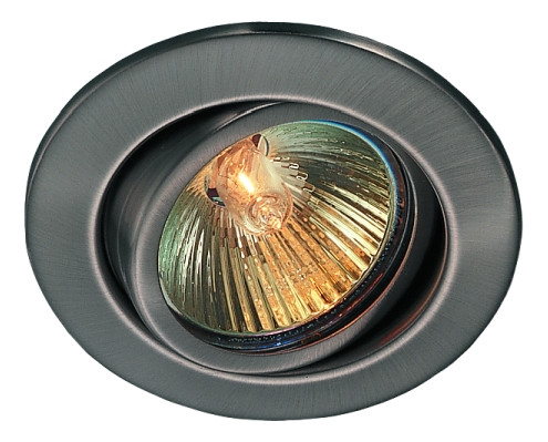 Einbaustrahler 50W Konv edst gbürst IP20 gebürstet Ø/EB68mm