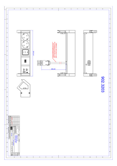 Bachmann DESK2 white 2xCEE7/3   902.3203 