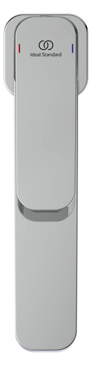 Ideal-Standard Waschtisch-Einhebelmischer Tonic II verlängerter Sockel, verchromt, ohne Ablaufgarnitur