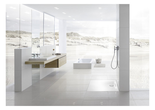 Duschfläche BetteFloor Side 3377 180x90cm, Glasur, starwhite