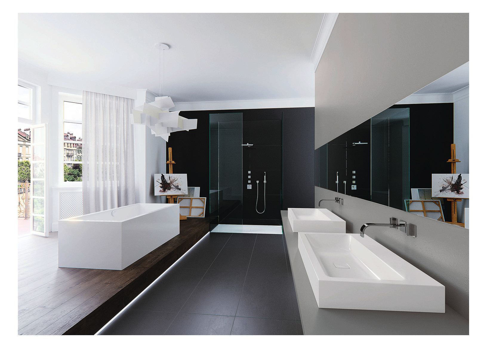 Kaldewei Badewanne MEISTERSTÜCK CONODUO 1733 180x80cm, weiß Perl-Effekt, mit Ablaufgarnitur