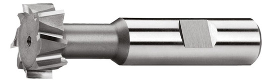 fortis-T-Nutenfräser, HSS-Co5, DIN8501AB - 12,5x 6,0mm