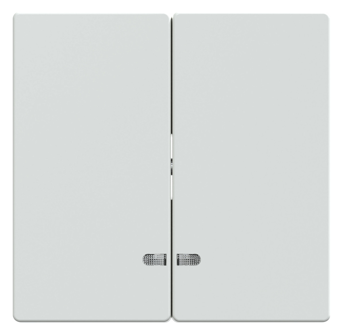 Wippe Serien Schalter System M akws glz aktivweiß Kontrollfenster/Lichtauslass