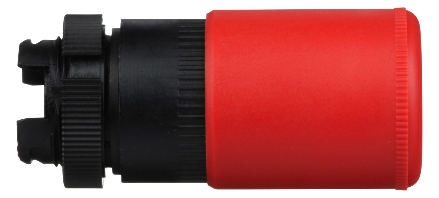 Frontelement für Not-Aus Ø22,5mm rt rnd IP66 fl Schaltfunktion verrastend Dreh