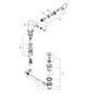 GROHE Bidet-Einhebelmischer Allure 1/2", mit Ablaufgarnitur, hard graphite