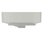 Ideal-Standard Waschtisch Linda-X ohne Hahnloch, mit Überlauf, 45x38x15,5cm, weiß Ideal Plus