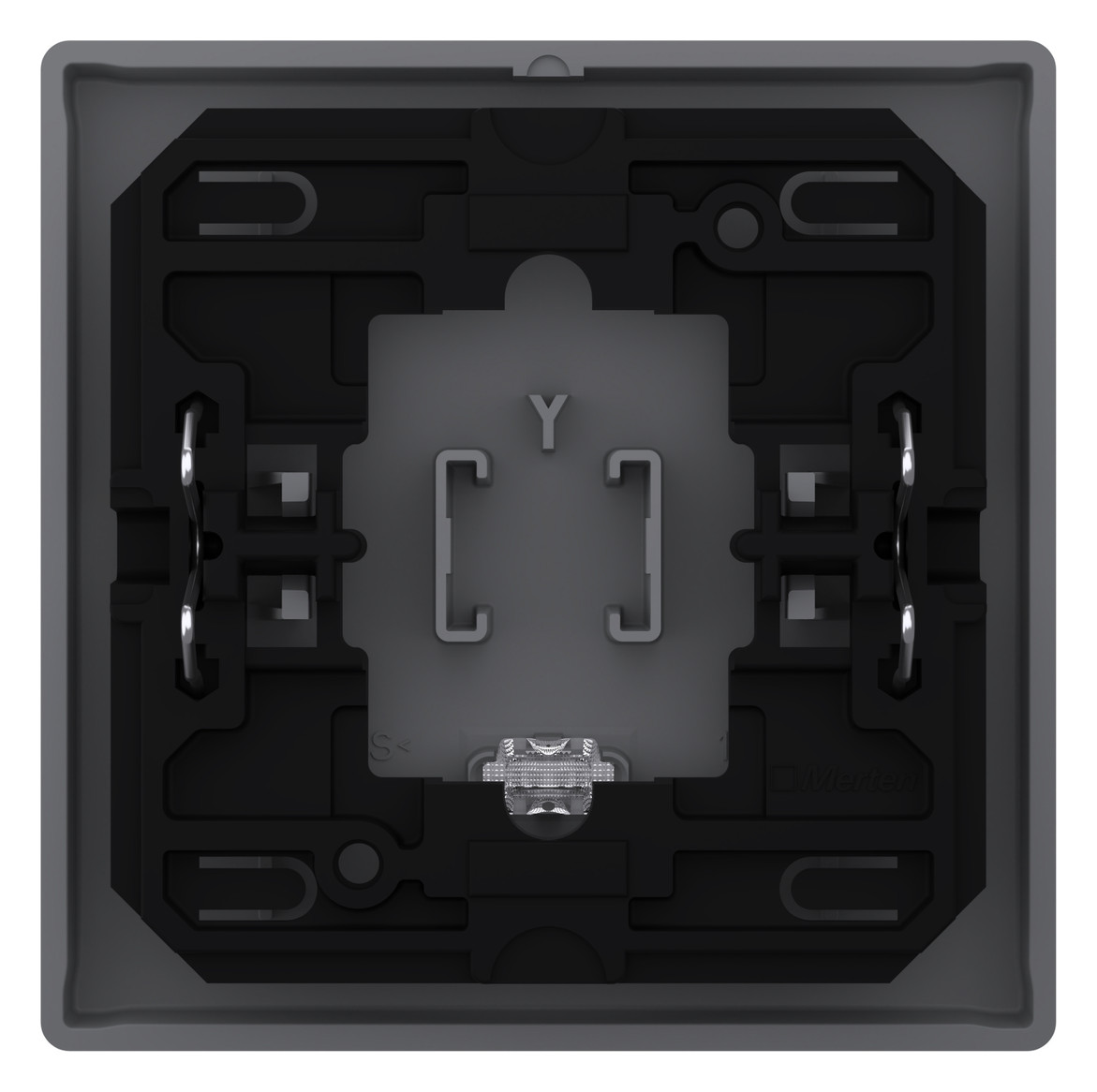Wippe 1t Schalter System Design edst glz Kontrollfenster/Lichtauslass