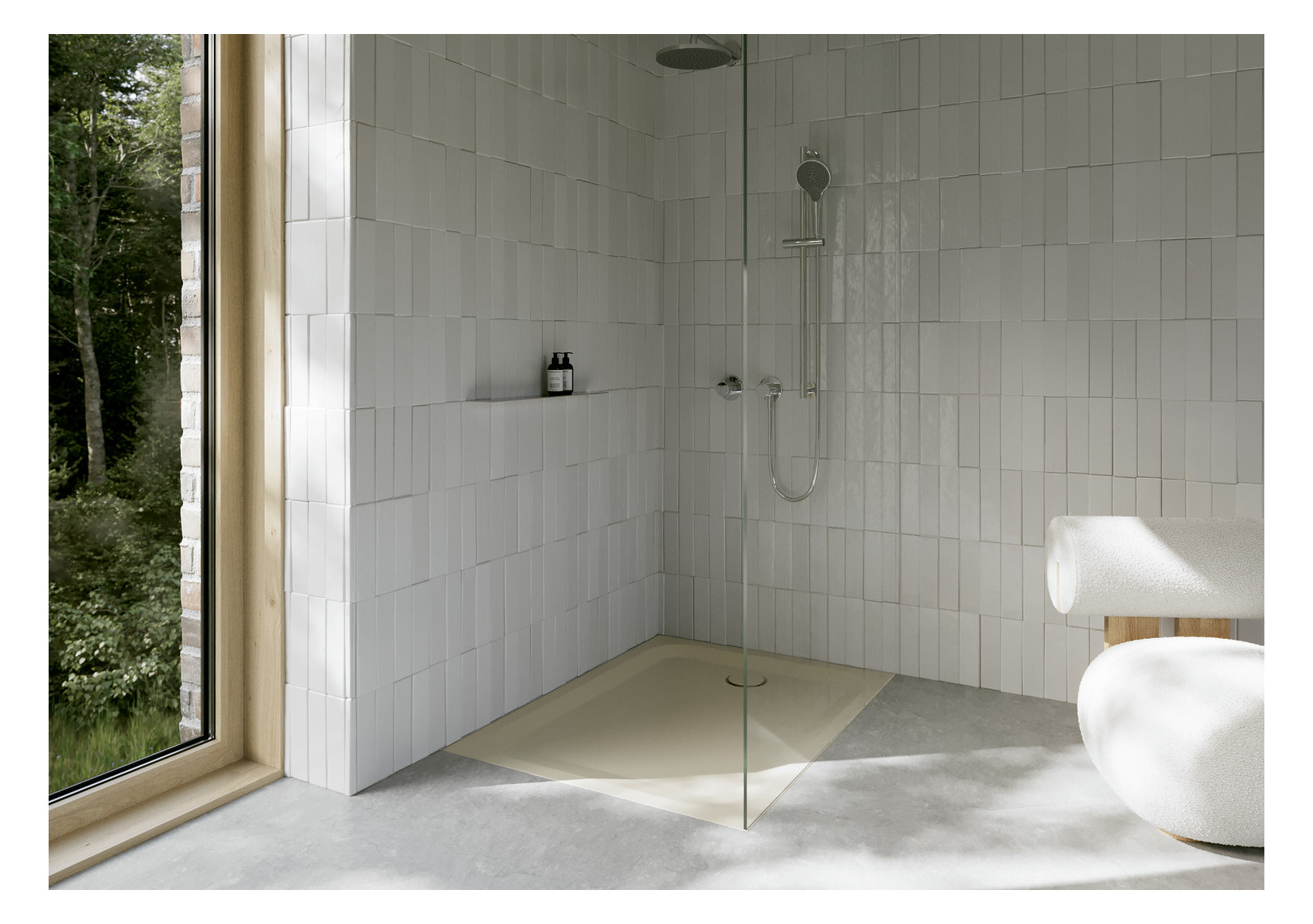 Duschwanne BetteUltra 5932 150x80x3,5cm, Glasur, cream