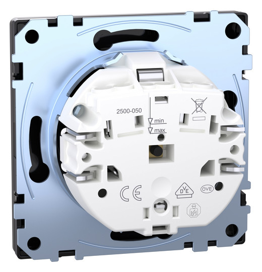 Steckdose 1f glz System Design UP IP20