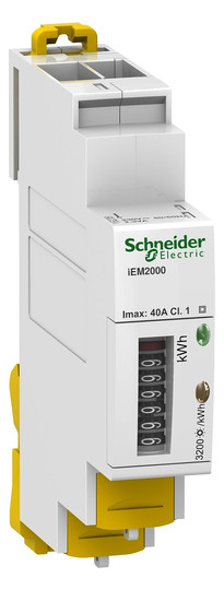 Wechselstromzähler 1ph Acti9 elektr digi B 40A 230V/N-L Eintarif 48-62Hz