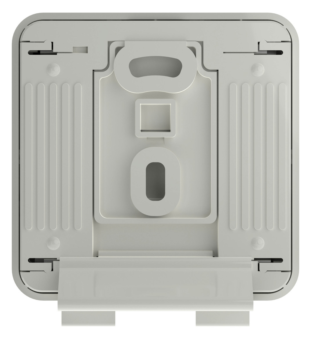 Raumtemperaturregler AP Wiser Funkb ws glz Basis+m.Geh Mit Vor-Ort Bedienung