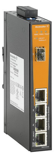 Weidmüller IE-SW-EL05-4GT-1GESFP 