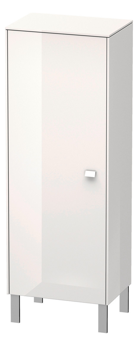 Duravit Halbhochschrank Brioso Individual, Tür rechts, Betongrau matt