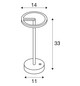 SLV Tischleuchte VINOLINA ONE    1007357 