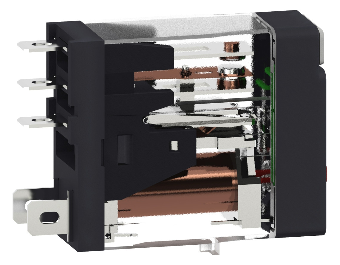 Schaltrelais 1W IP20 13x28,8x34,5mm Schraub